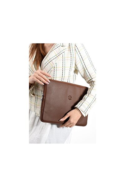 BENOX Vegan Leather Unisex MacBook and Briefcase Bag in 1