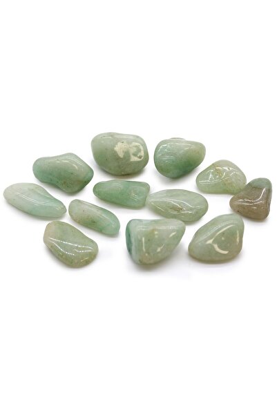 AW Gifts Pungă cu 12 pietre africane de dimensiuni medii - Aventurin