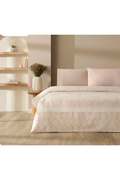 Taç New Season Double Jacquard Pique Set Linora Pudra