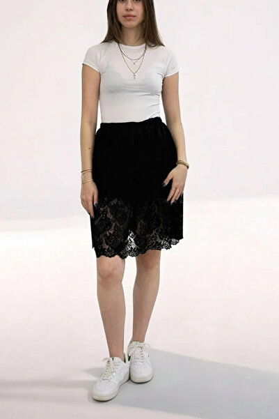 Tam Moda Fusta de dama din dantela