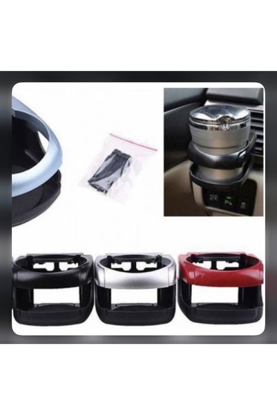 STRAINST In-Car Beverage Holder Air Conditioner Drink Coffee Holder Clip-On Automobile Cup Holder