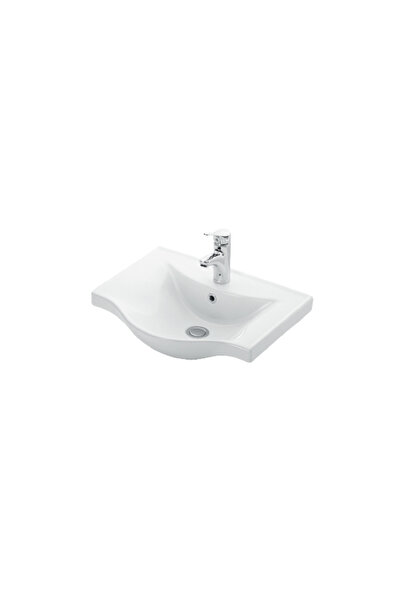 regata Lavoar ceramic încorporat, alb lucios, 50x37x17,5 cm