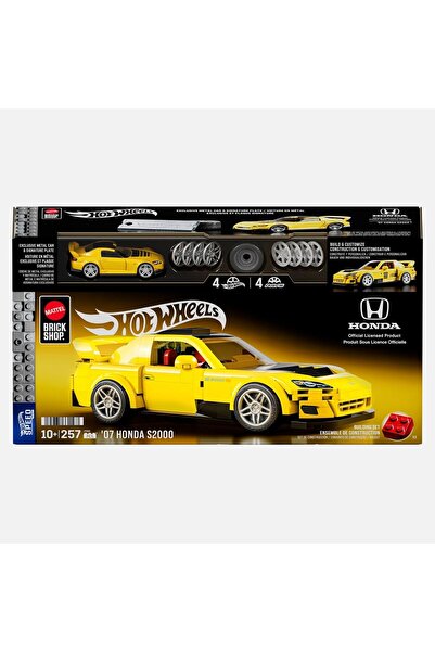 OEM Brick Shop Hot Wheels Speed ​​Series Honda S2000 Car - Mattel