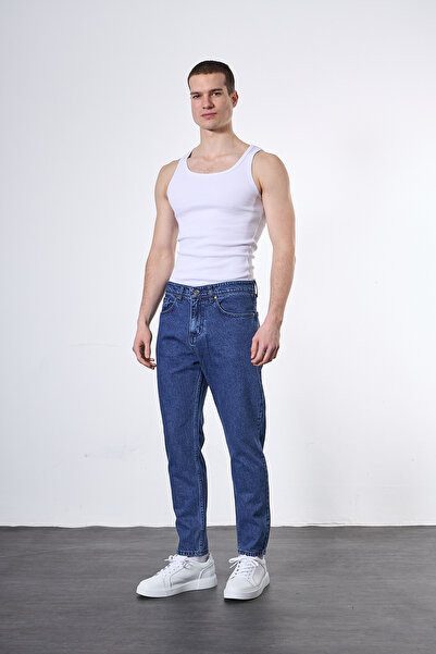 Mesfeno Men's Denim Boyfriend Pants