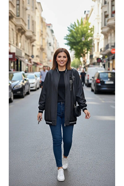 Nuss 6038 Front Stone Embroidered Cap Black