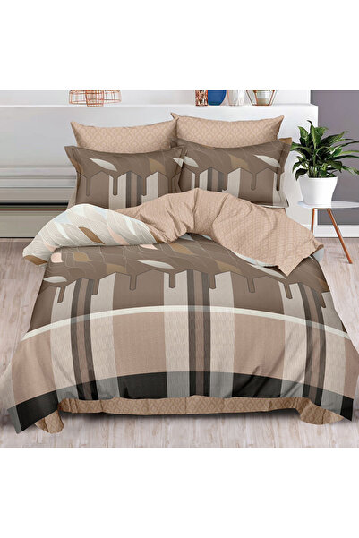 OEM Duvet Cover Set for double bed 2 people, 6 pieces, JHN, Finet, DREAM-2324