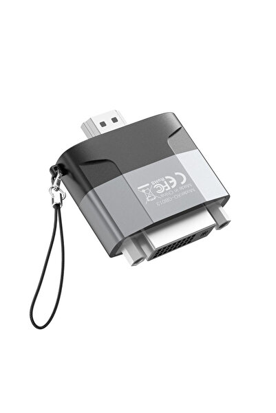 Xo Adaptor Audio si Video GB013, HDMI la DVI, 1080p, Gri
