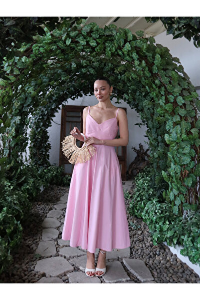 thelowely Flower Poplin Dress