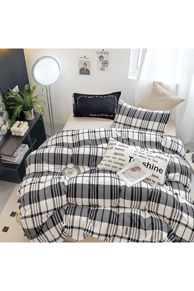 OEM Duvet Cover Set for double bed 2 people, 6 pieces, JHN, Finet, DREAM-2304