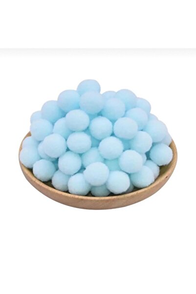Pufypompom 2 سم وبري بوم بوم 500 قطعة - للحرف اليدوية والمدرسة ومشاريع الهوايات