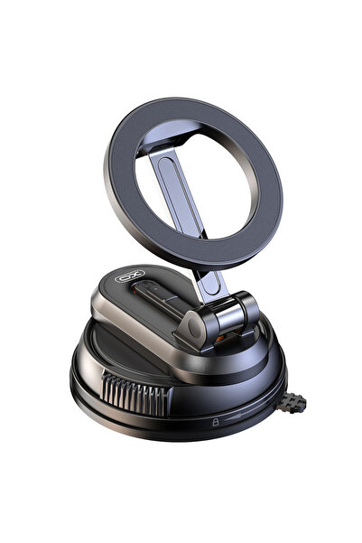 Xo Suport Auto C175 Prindere Magnetica MagRing, Cu Ventuza, Montaj Bord, Negru