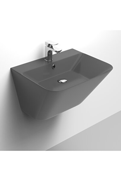 CELESTA Lavoar de baie suspendat Coral 55x45x35 cm, antracit mat