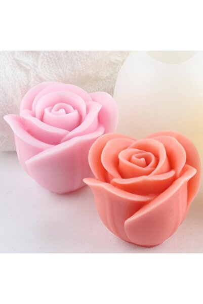 HogART Design Gül Goncası Silikon Mum Kalıbı