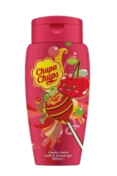 Chupa Chups جل الاستحمام والحمام 300 مل - كرز