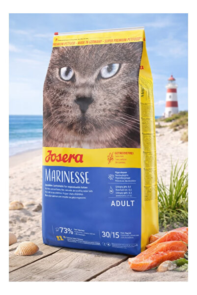 JOSERA Marinis Grain-Free Adult Cat Food with Salmon – Hypoallergenic Formula...