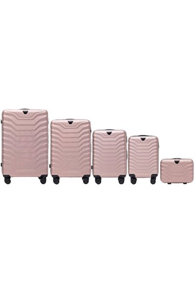wings Peafowl 5-Piece Luggage Set