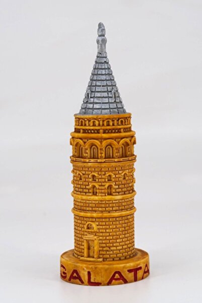 Hunga İstanbul Galata Kulesi Dekoratif Heykel - Raf Ve Masa Dekoru