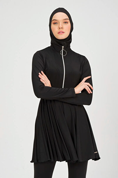 ALFASA Μαγιό Τεσεττούρ με διακόσμηση φερμουάρ, ύφασμα που στεγνώνει γρήγορα κ...