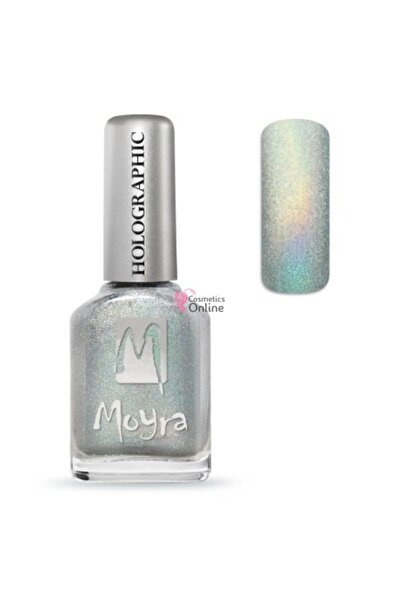 MOYRA Silver Holographic Nail Polish, 12 ml, no. 251