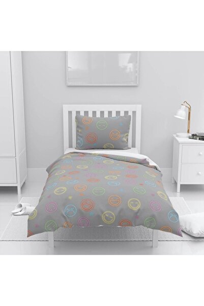 instababyrooms غرفة الأطفال قطن لو طقم غطاء لحاف ملاءة سرير سيز إيموجي
