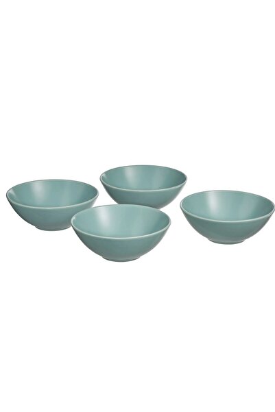 IKEA QUİCK 4 Adet Çorba Kasesi Çap 16 Cm 4'lü Set Servis Sunum Kasesi Stonewa...