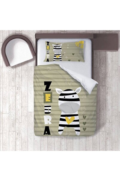 instababyrooms Children's Room Cotton Lu Duvet Cover Set Bed Sheet Sız Zebra ...