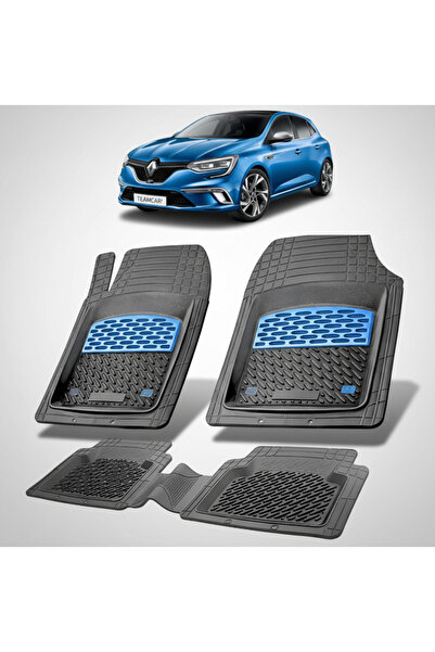 TEAMCAR Πατάκια Renault Megane IV Hatchback 2016-σήμερα | Μπλε
