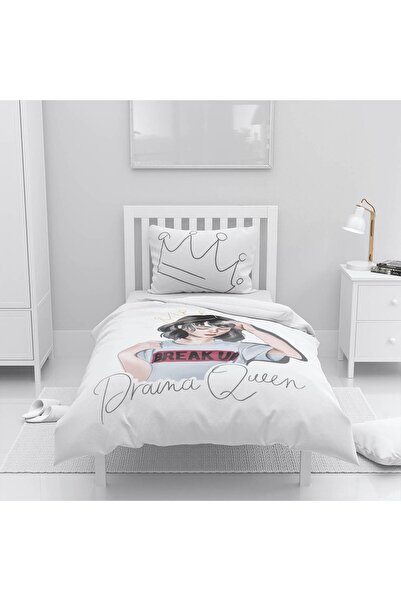 instababyrooms غرفة الأطفال قطن لو طقم غطاء لحاف ملاءة سرير سيز دراما كوين، ش...