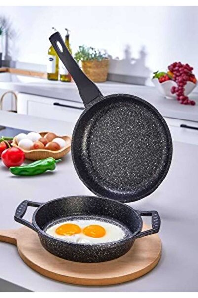 tomtiti Döküm sahan ve tava takımı 2 li set