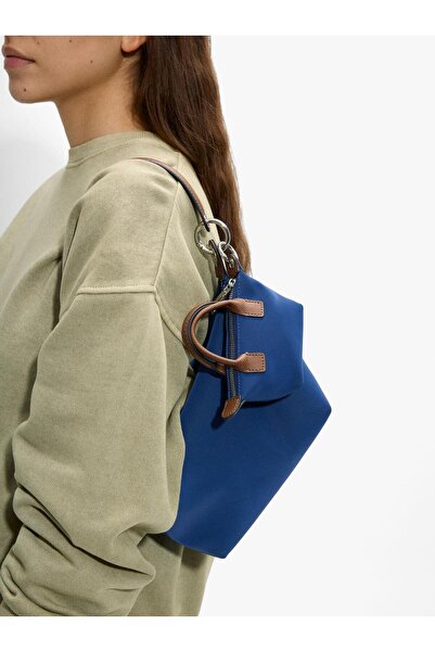 PARFOIS Kadın Charm'lı Yumuşak Dokulu Omuz Çantası