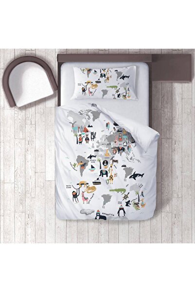 instababyrooms غرفة الأطفال قطن لو طقم غطاء لحاف ملاءة سرير سيزونز خريطة العا...