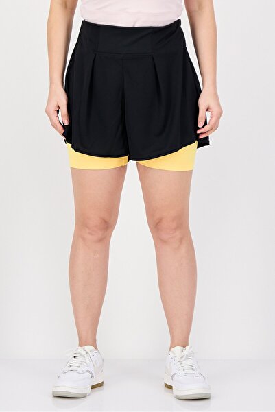 adidas شورت تنس رياضي نسائي، أسود