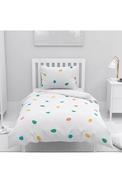 instababyrooms غرفة الأطفال قطن لوجن طقم غطاء لحاف ملاءة سرير سيز منقّط لي / ...