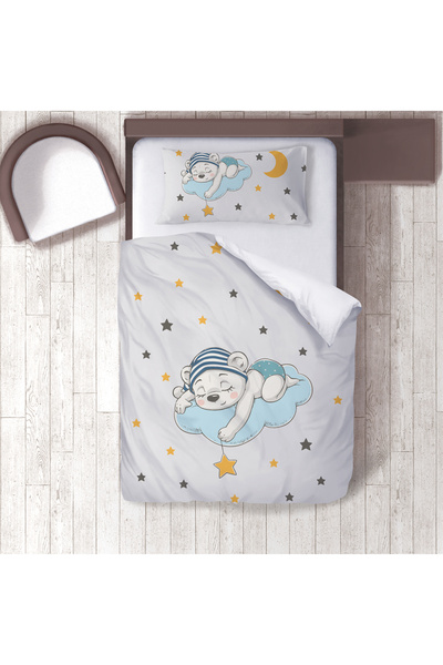 instababyrooms Children's Room Cotton Lu Duvet Cover Set Bed Sheet Sız Specia...