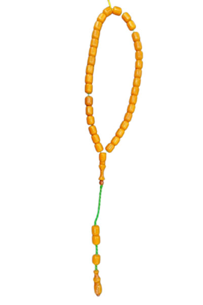 Generic مسبحة صندل، كل حبة 9 × 10.25 مم