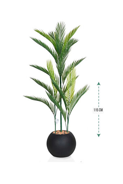 Tala Artificial areca tree, 115 cm tall – realistic appearance with a stylish...