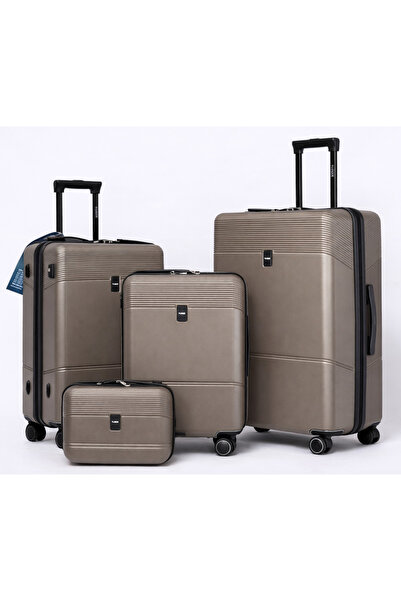 Flieger 4pcs Luggage Sets Travel Luggage Set with Lightweight Carry on Luggag...