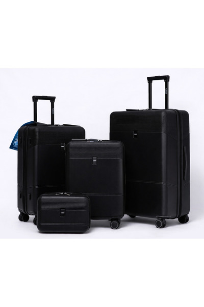 Flieger 4pcs Luggage Sets Travel Luggage Set with Lightweight Carry on Luggag...