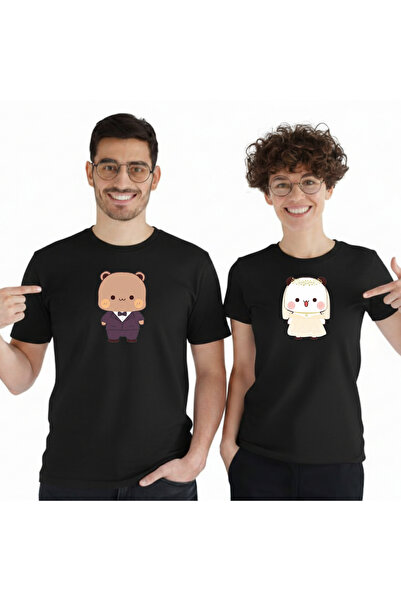 Etoile Studio تي شيرت وسويت شيرت للعروس والعريس بوبو دودو للعشاق |   هدية عيد...