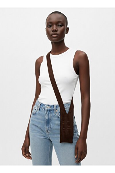 Adonya Collection - Özel Dokulu Askılı Telefon Çantası - Tüm Modellerle Uyumlu