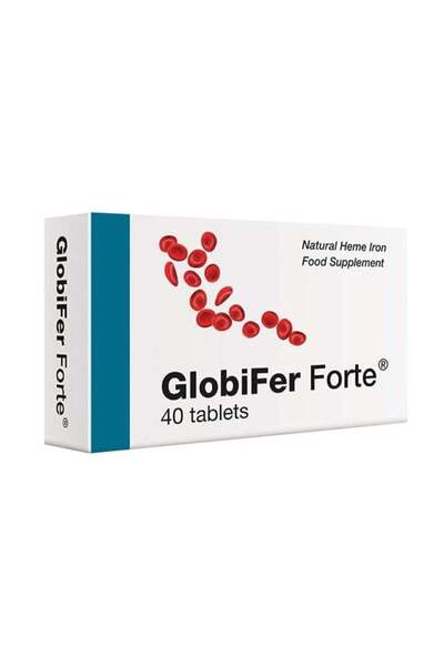 Globifer Forte 40 Tablets – Iron & Hemoglobin Support Formula