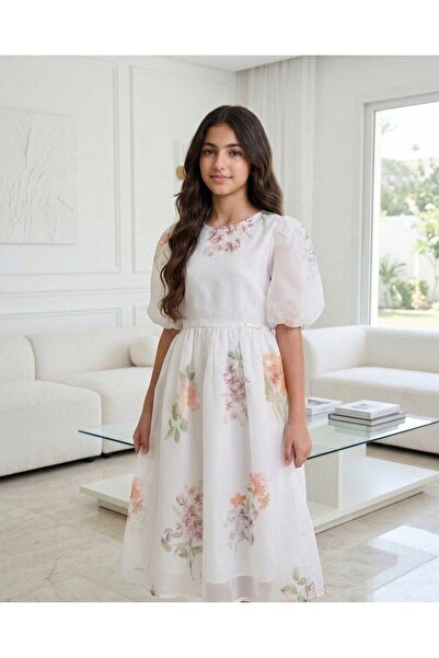 alqarat Orchid Blossom Summer Dress