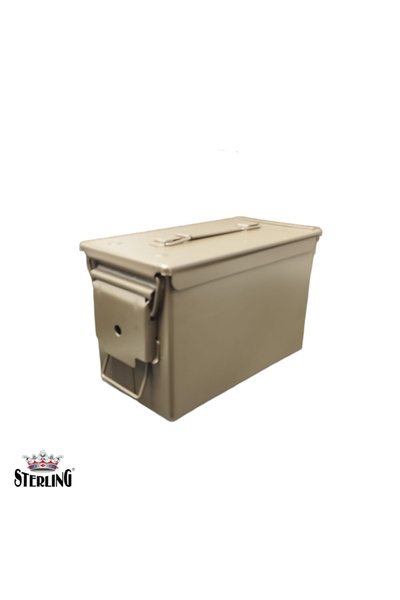 Sterling Metal Kutu M2A1 Yeşil Su Geçirmez Saklama Kutusu 30x18x15cm Dayanıklı