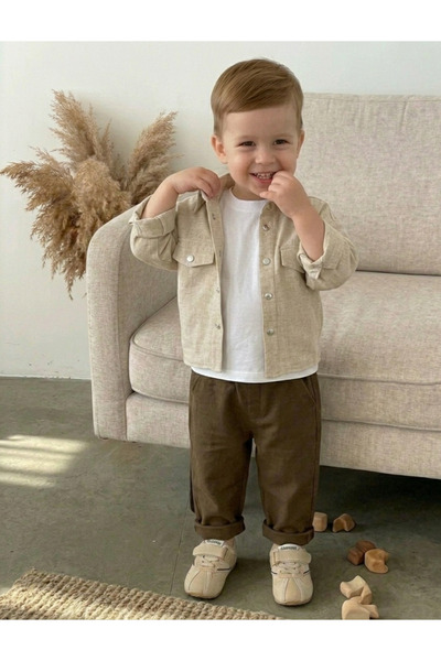 Süslüm Kids Boy's Jacket and Pants Set