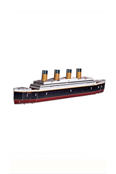 OEM Puzzle - 3D Titanic Construction (35 pieces)