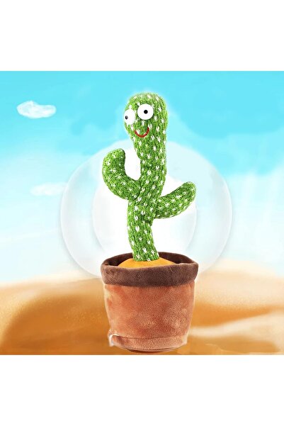 OEM Interactive Talking Cactus Plush — 40 cm, Music & Dance