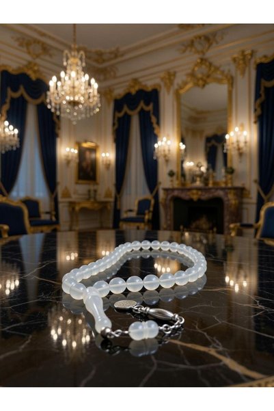 naturel glow Natural Murano Glass Stylish Design Sphere Cut Rosary Beads 9/10 mm