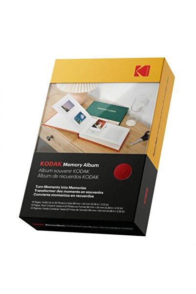Kodak MEMORY ALBUM - INSTAX - 132*212MM - DARK RED
