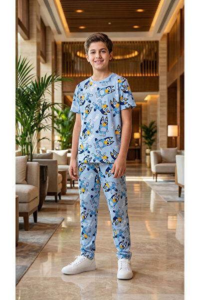 h.kids Boys' 2-piece set in sky blue