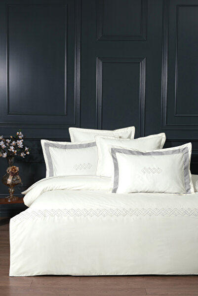 First Choice Merisa 100% Egyptian Cotton 400 Tc (160 Thread) King Size Duvet ...